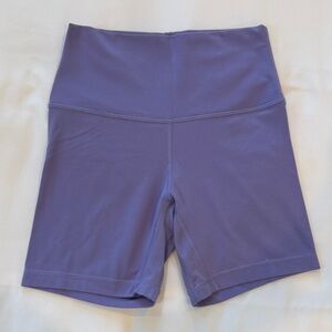 Lululemon Sz 4 - 6” High-Waist Purple Women’s Active Shorts